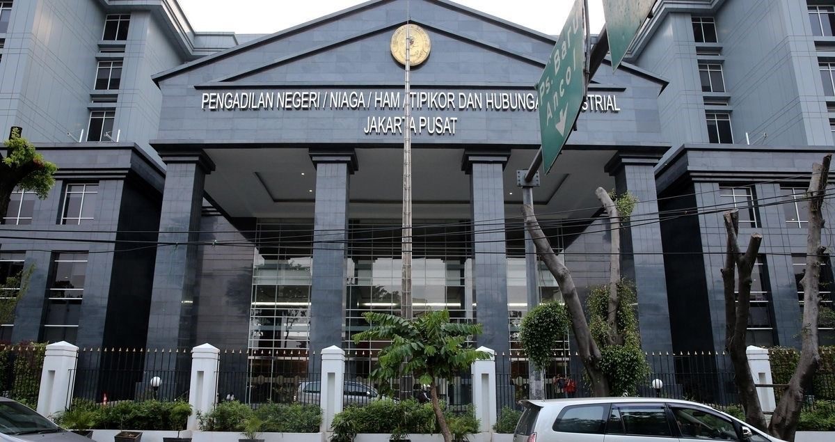 Gedung Pengadilan Negeri Jakarta Pusat. Foto institusi, bukan suasana sidang 7 Oktober.